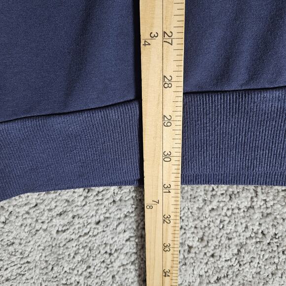 Travis Mathew Sweatshirt Mens 2XL Blue 1/4 Zip Golf Stretch Rayon Soft Preppy - Picture 8 of 11